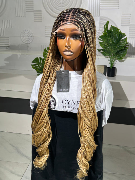 6x6 Closure Blondemix Wavy