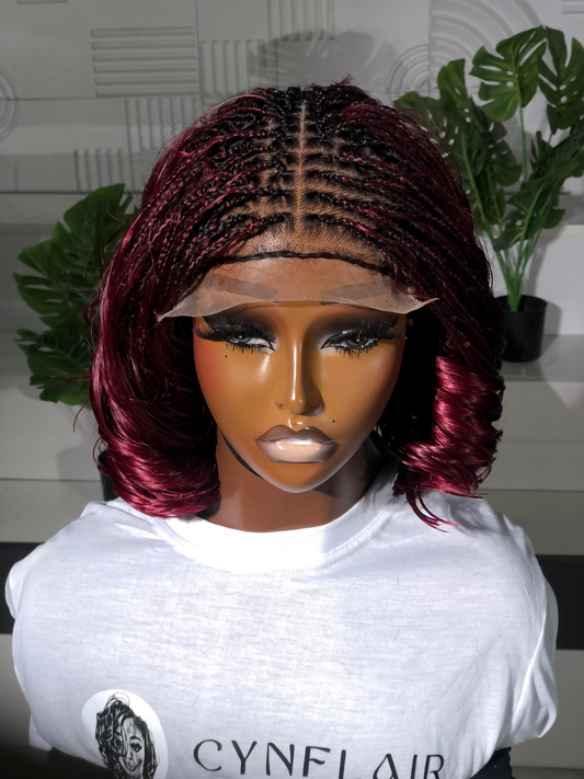 6x6 Closure Bug Boho Bob 8"