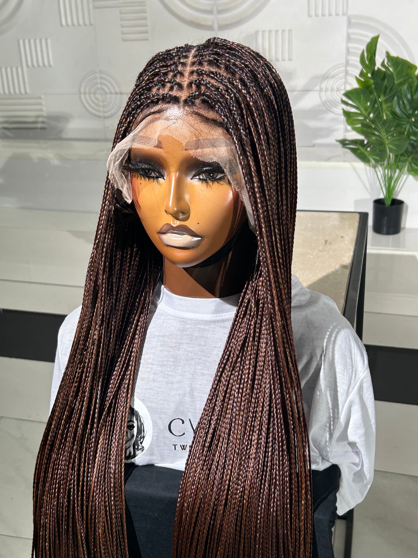 Braiding Extension Wig 13x6 HD Cocomix Bone Straight