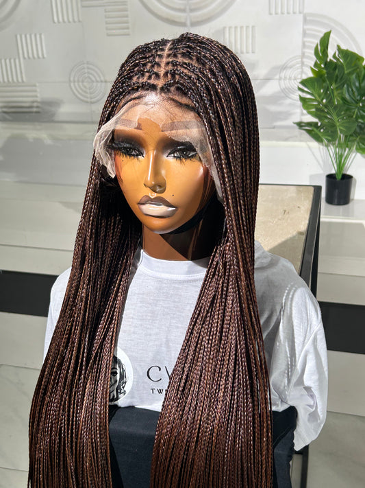 Braiding Extension Wig 13x6 HD Cocomix Bone Straight
