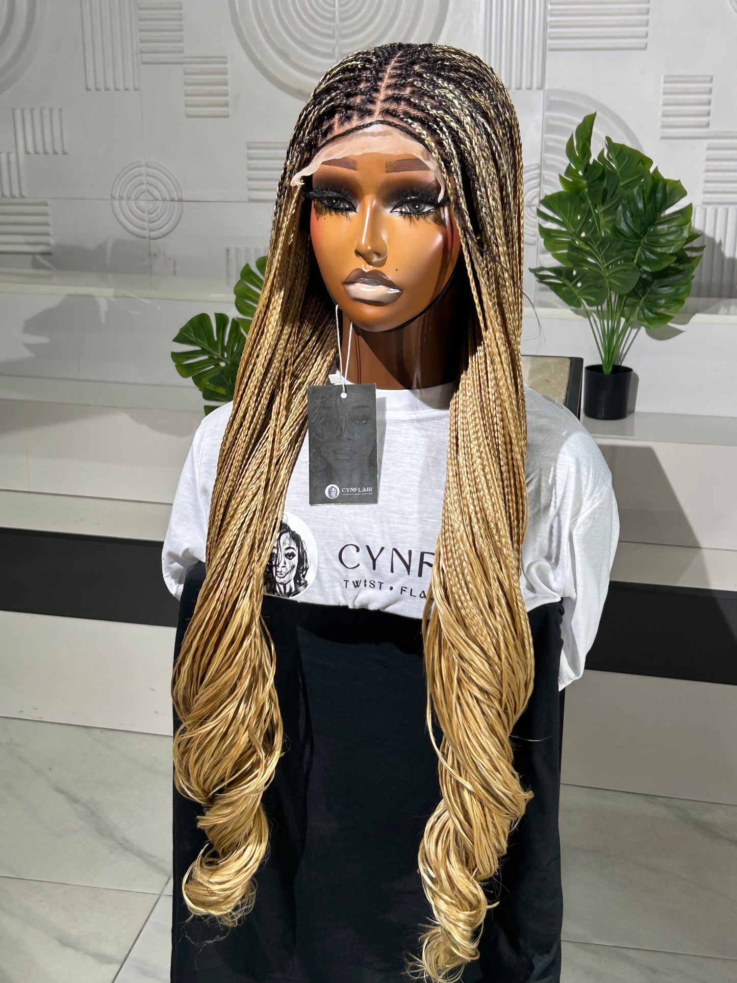 6x6 Closure Blondemix Wavy