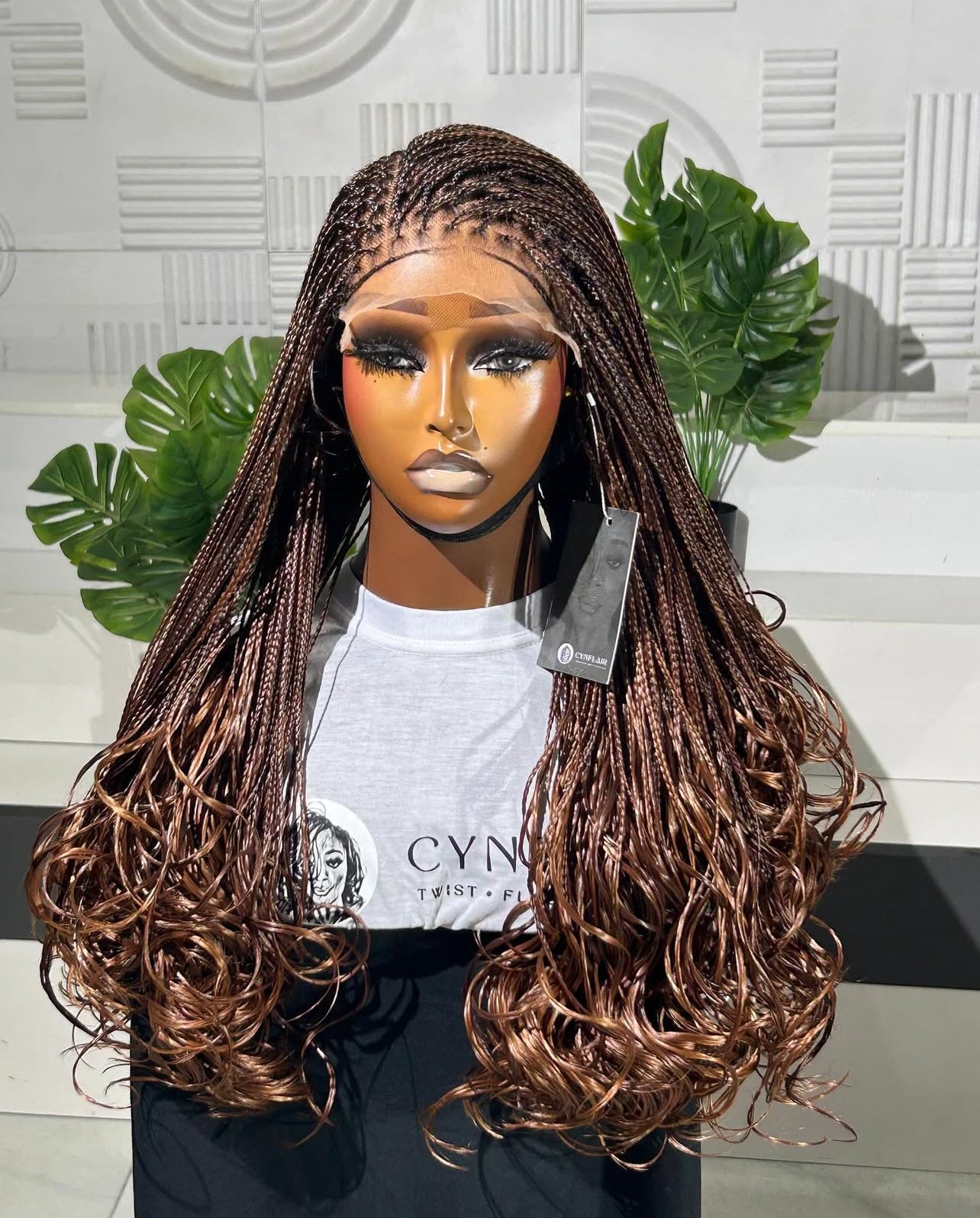 Braiding Extension Wig 6x6 HD Cocomix Spiral 16"