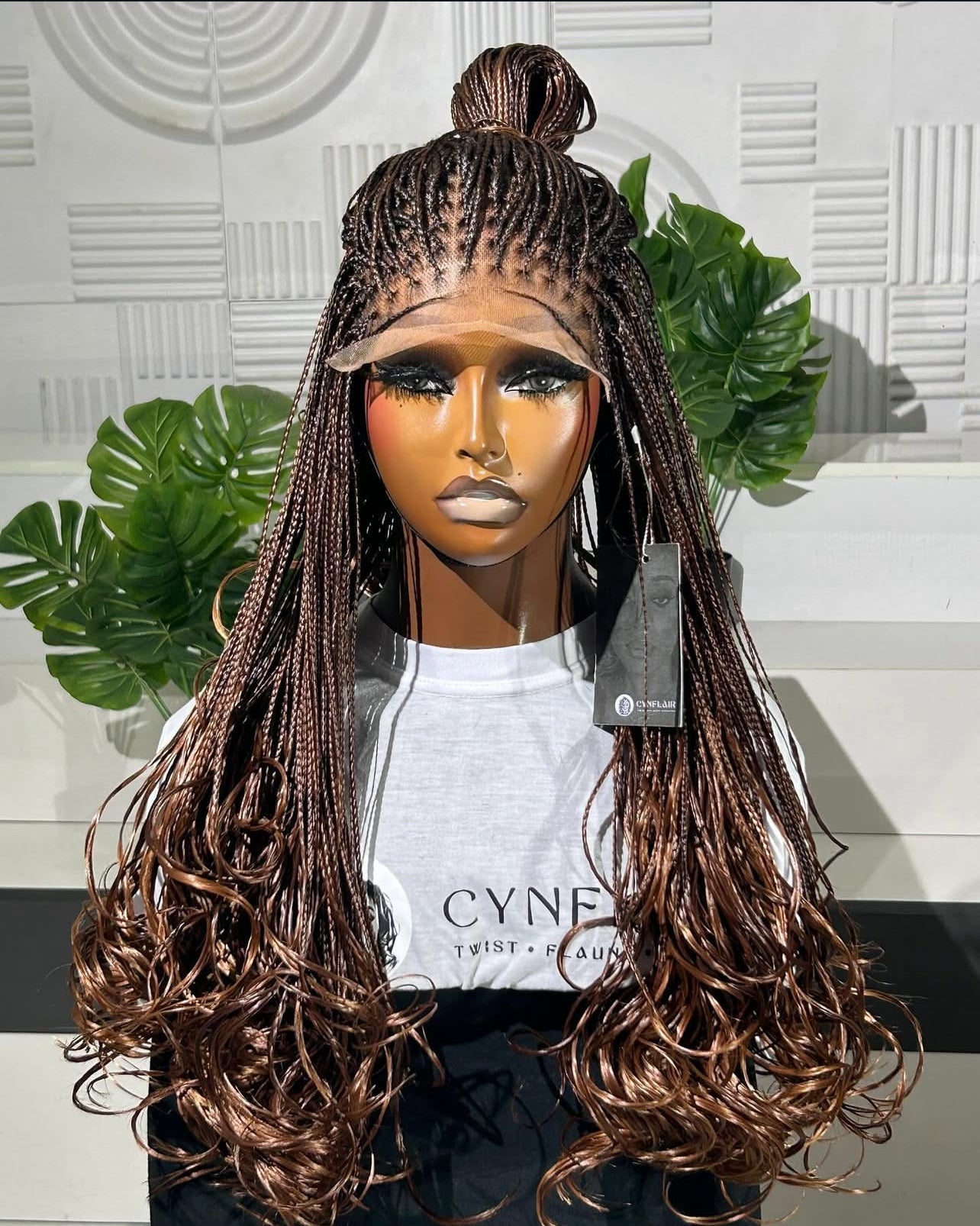 Braiding Extension Wig 6x6 HD Cocomix Spiral 16"